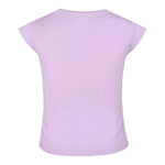 Guess T-Shirt Girocollo Tinta Unita con Stampa per Neonata K4GI11K6YW4 LILLA GUESS 