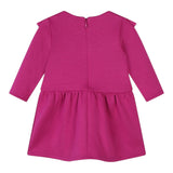 CARRE'MENT BEAU abito girocollo tinta unita manica lunga Fuxia per Neonata Y30195 FUXIA CARRE'MENT BEAU 