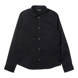 EMPORIO ARMANI camicia tinta unita con logo Blu per Bambino 8N4C09 BLU EMPORIO ARMANI 