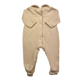 NANAN tutina tinta unita con stampa Beige per Neonato I2400103BE BEIGE NANAN 