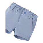 Mini Banda Bermuda tinta unita con Elastico In Vita Polvere per Neonato 3B617 POLVERE MINI BANDA 