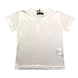 Brian Rush T-Shirt Crew Neck Solid Color White For Boys