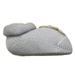 STORY LORIS babbucce tinta unita con orso Azzurro per Neonato 32033 AZZURRO STORY LORIS 