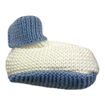 NINNAOH babbucce tinta unita con logo Bianco per Neonato I23314F BIANCO NINNAOH 