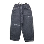 PATRIZIA PEPE jeans tinta unita con strappi Nero per Bambina 7P0367X NERO PATRIZIA PEPE 