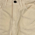 NEVER TOO pantalone tinta unita con girovita regabile Panna per Bambino NT2200B PANNA NEVER TOO 