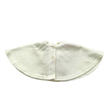 Y-CLU mantella tinta unita con cappuccio Panna per Neonata YN20719 PANNA Y-CLU 