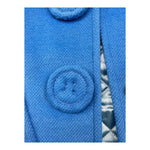 MIMISOL cappotto tinta unita con applicazioni Azzurro per Neonata MFCT043N AZZURRO MIMISOL 