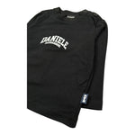 Daniele Alessandrini Shirt Girocollo Tinta Unita con Stampa Logo per Neonato 1291M1028 NERO DANIELE ALESSANDRINI 