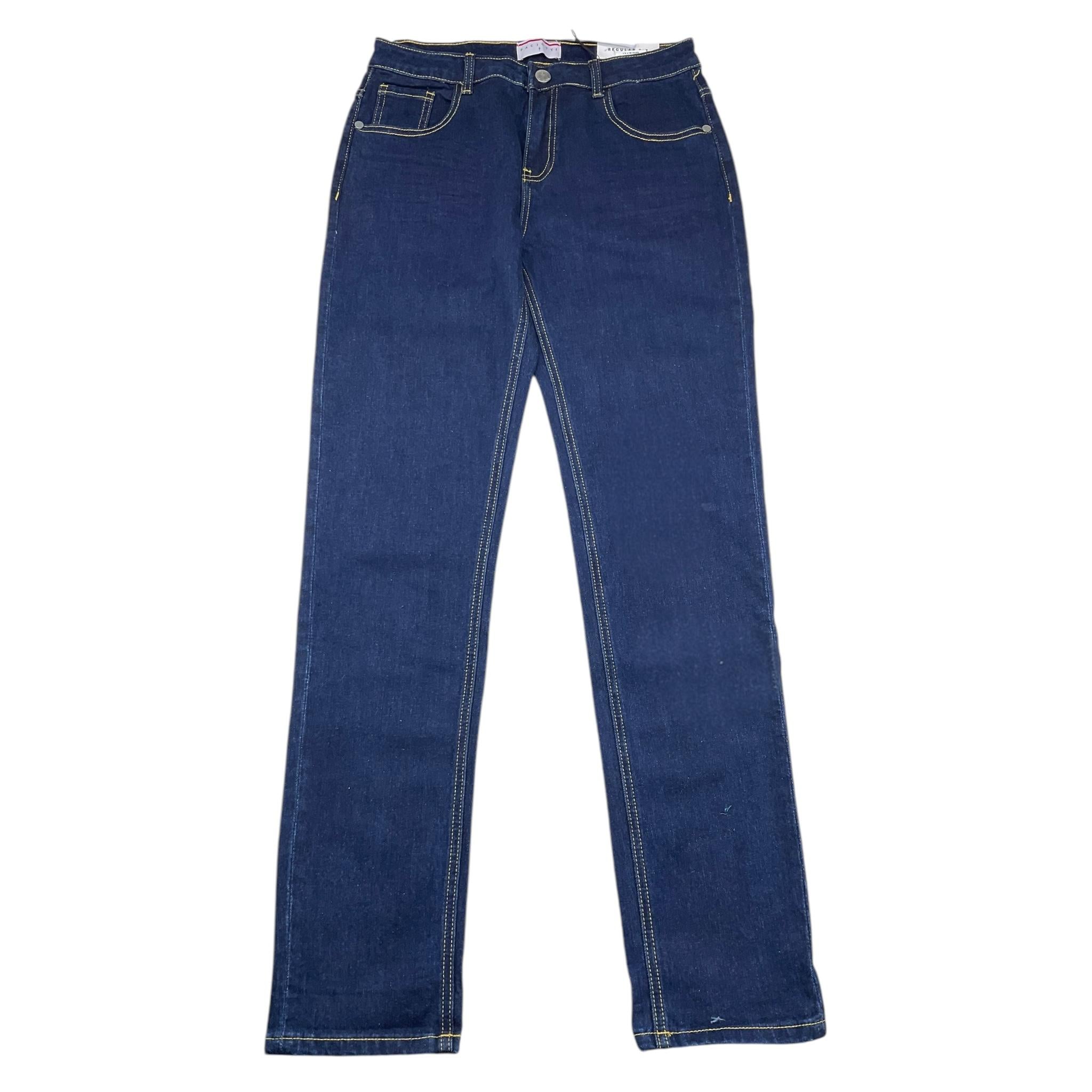 CESARE PACIOTTI jeans tinta unita con girovita regolabile Blu per Bambino PTP4370J BLU CESARE PACIOTTI 