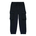 DIESEL pantalone tuta tinta unita tasconi  Nero per Bambino J01966X NERO DIESEL 
