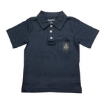 Refrigiwear Polo Tinta Unita con Logo Mezza Manica per Neonato FJFJF BLU REFRIGIWEAR 