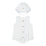 Mayoral Completo 2 Pezzi Pagliaccetto-Cappello per Neonato 16033 BIANCO MAYORAL 
