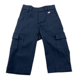 I'M BRIAN pantalone tinta unita con girovita regolabile Blu per Neonato PA3081JNX BLU I'M BRIAN 