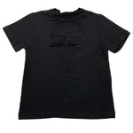 ELISABETTA FRANCHI t-shirt girocollo tinta unita con logo brillantinato Nero per Bambina EFTS226 NERO ELISABETTA FRANCHI 