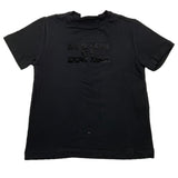 ELISABETTA FRANCHI t-shirt girocollo tinta unita con logo brillantinato Nero per Bambina EFTS226 NERO ELISABETTA FRANCHI 