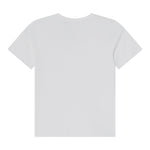 K-Way T-Shirt Girocollo tinta unita Cn Logo Bianco per Bambino K4114WWXXX BIANCO K-WAY 