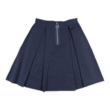 Max&amp;Co. Plain Skirt With Zip Closure Blue For Girls