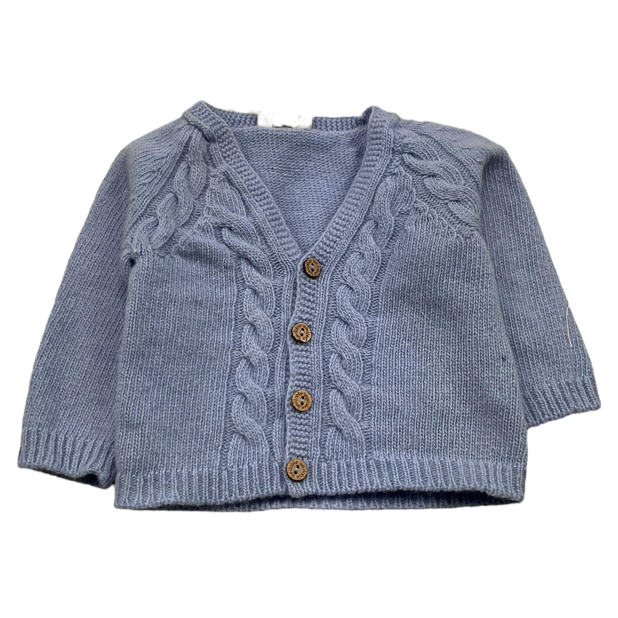 WEDOBLE cardigan tinta unita Azzurro per Neonato I2404308E AZZURRO WEDOBLE 