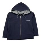PAOLO PECORA felpa con zip e cappuccio tinta unita Blu per Bambino PP4130 BLU PAOLO PECORA 