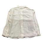 MAYORAL camicia manica lunga tinta unita con rouches Bianco per Neonata 4105NX BIANCO MAYORAL 