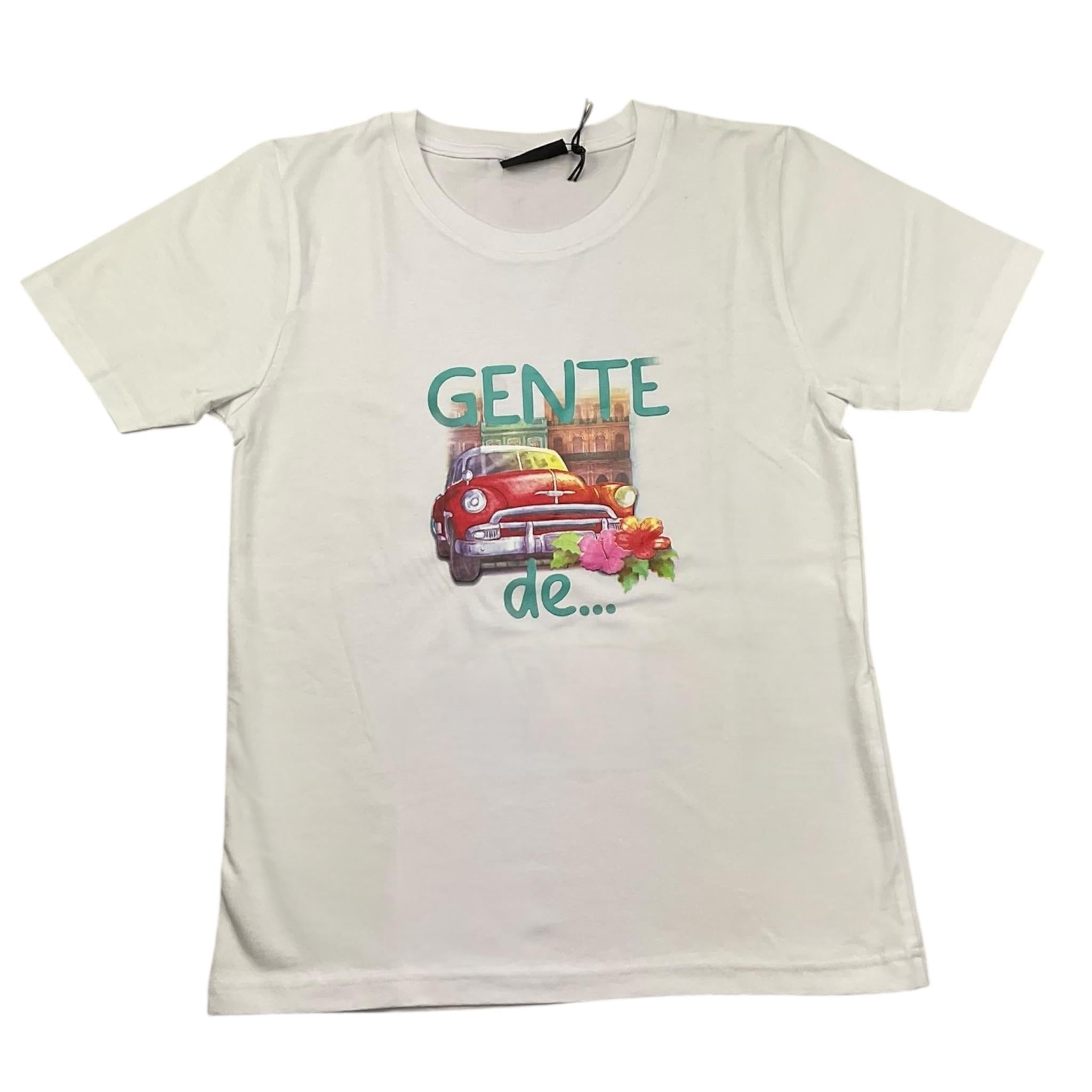 F**K T-Shirt Girocollo Tinta Unita con Stampa per Neonato FJ25J01TS87WHN BIANCO F**K 