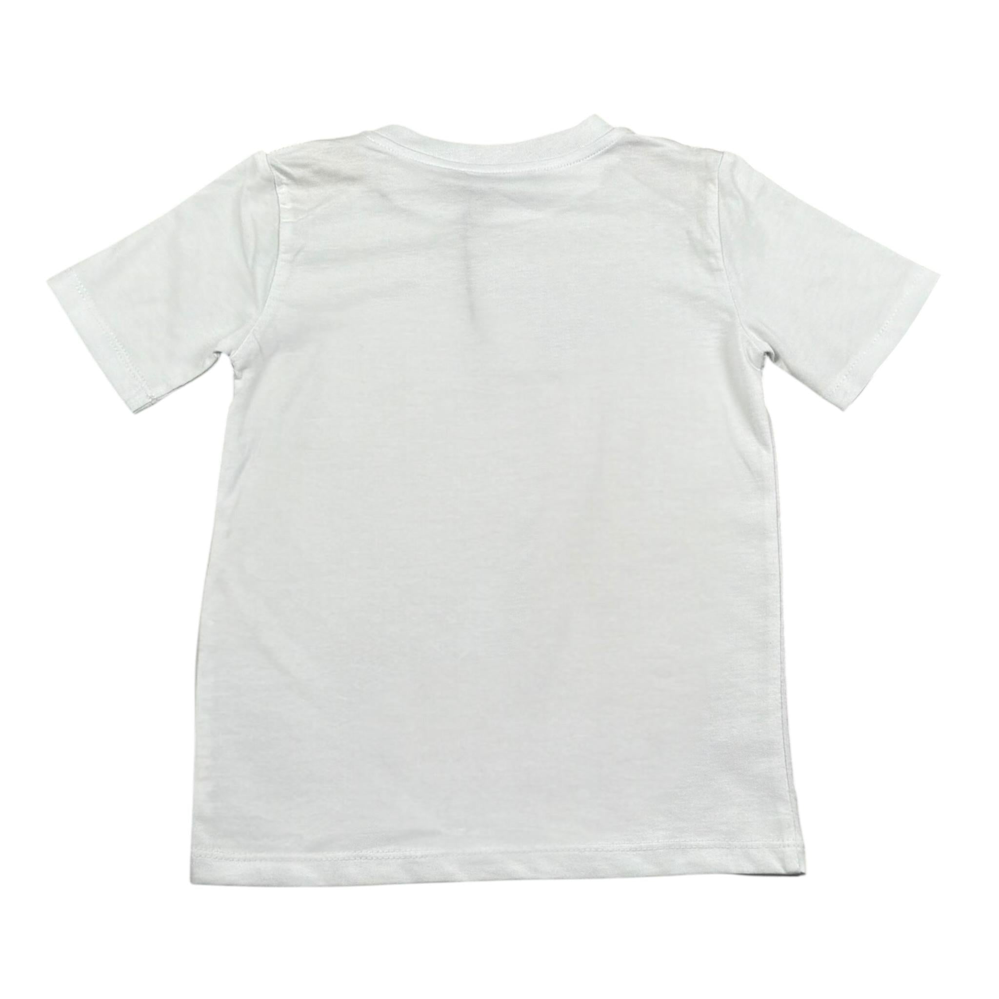 Duepuntozero T-Shirt Tinta Unita con Stampa per Neonato TSB256 BIANCO/BEIGE DUEPUNTOZERO 