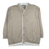 Paolo Pecora Cardigan Tinta Unita Scollo A V per Bambino PP4278 BEIGE PAOLO PECORA 