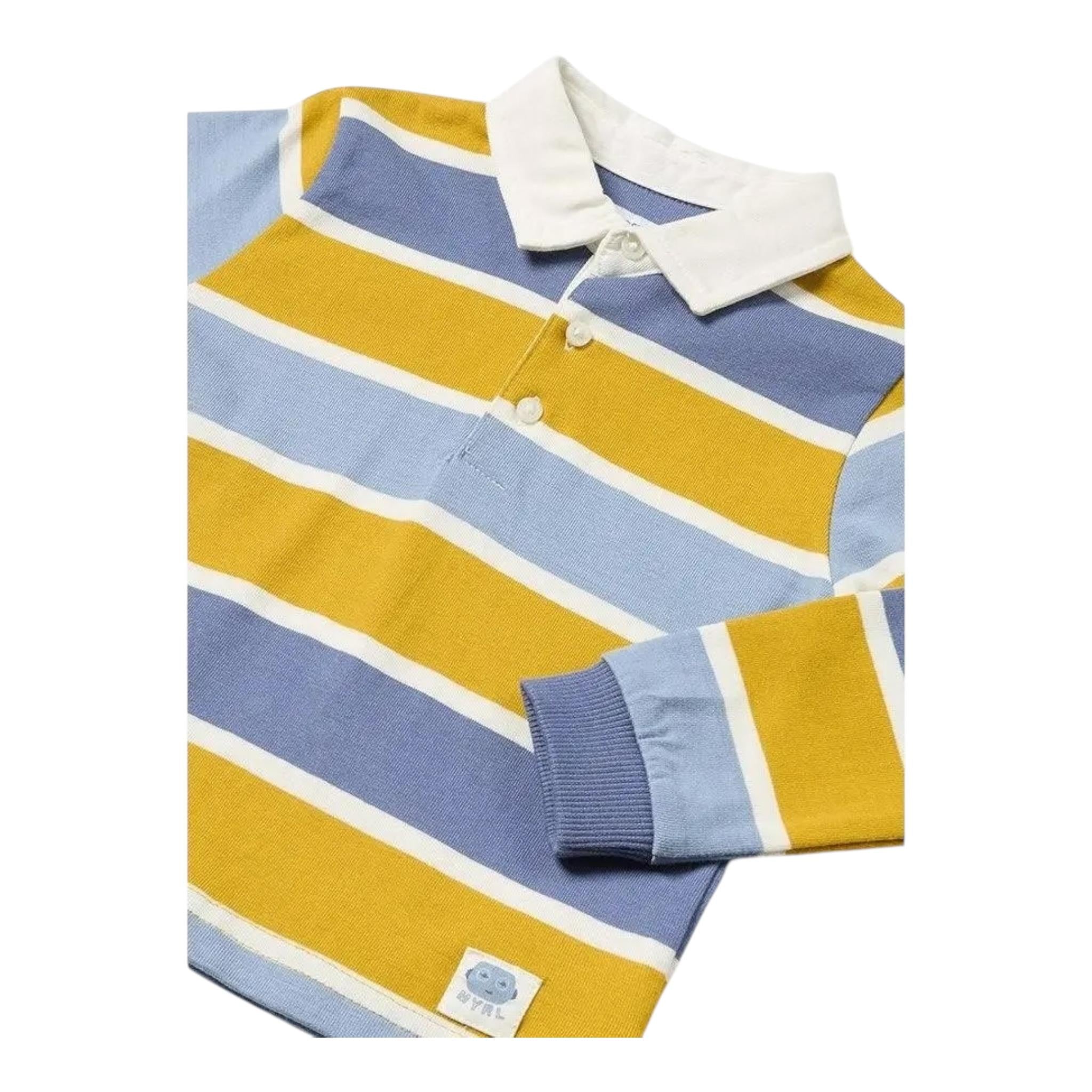 MAYORAL polo manica lunga fantasia a righe Multicolor per Neonato 2185 MULTICOLOR MAYORAL 