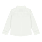 Guess Camicia Manica Lunga Tinta Unita con Stampa per Neonato I4RH00W9CL0 BIANCO GUESS 