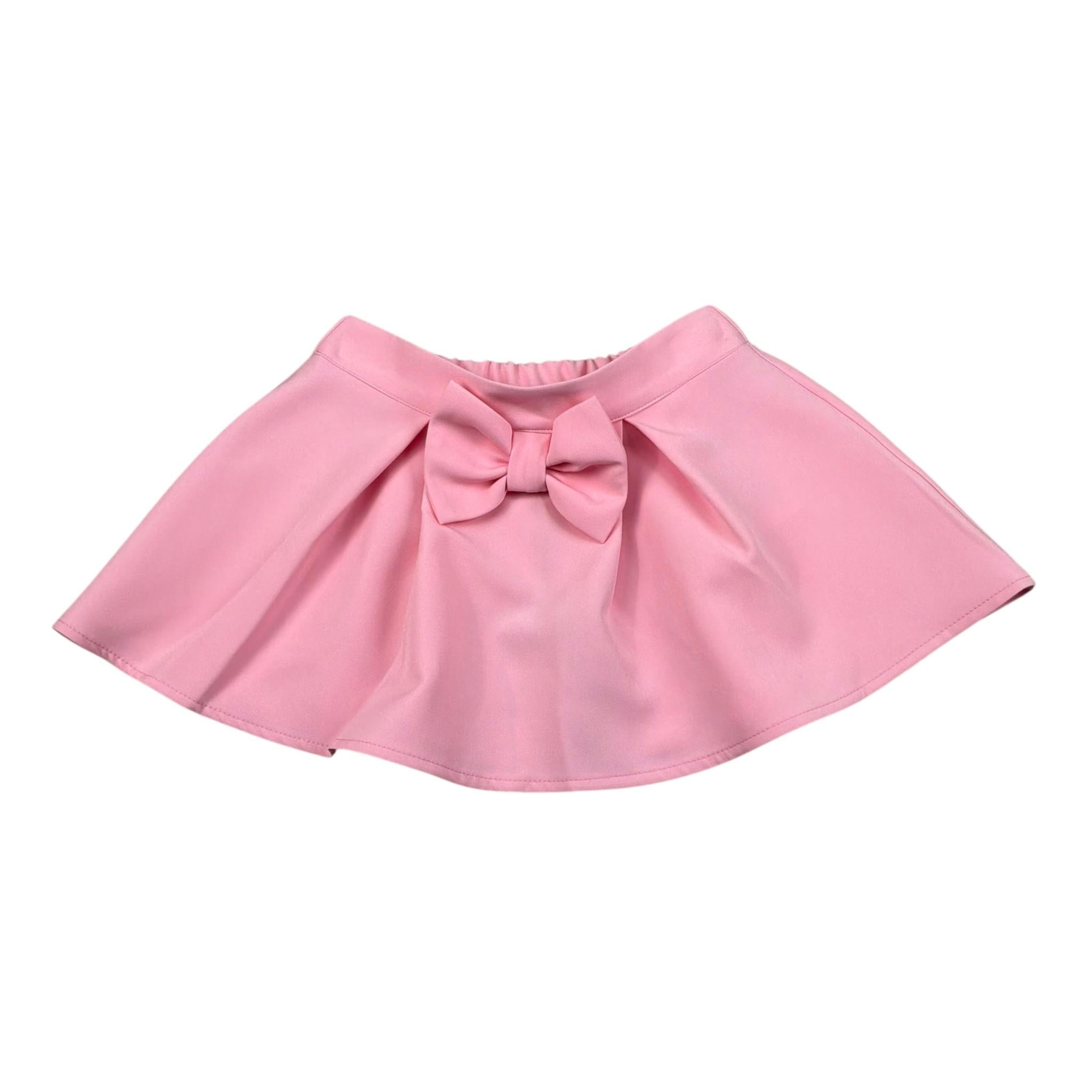 Marc Ellis Gonna Tinta Unita con Fiocco per Neonata JMNSK01425N ROSA MARC ELLIS 