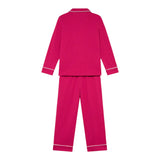 Ralph Lauren Completo 2 Pezzi Pigiama Shirt-Pantalone per Bambina 4P0279 FUXIA RALPH LAUREN 