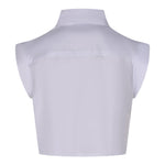Marc Ellis Camicia Mezza Manica Tinta Unita con Logo per Bambina JMJSH01176XX BIANCO MARC ELLIS 