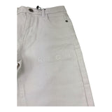 John Richmond Jeans Tinta Unita con Girovita Regolabile per Bambino RBP24110JE BIANCO JOHN RICHMOND 