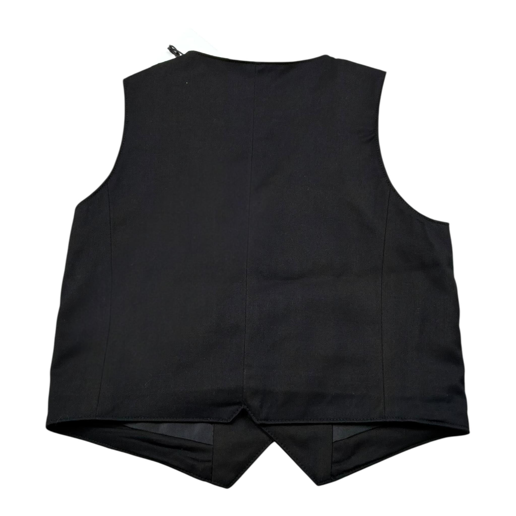 Name.It Gilet tinta unita Nero per Bambino 13132878 NERO NAME.IT 