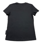 JOHN RICHMOND t-shirt girocollo tinta unita con stampa Nero per Bambino RGA25165TS NERO JOHN RICHMOND 
