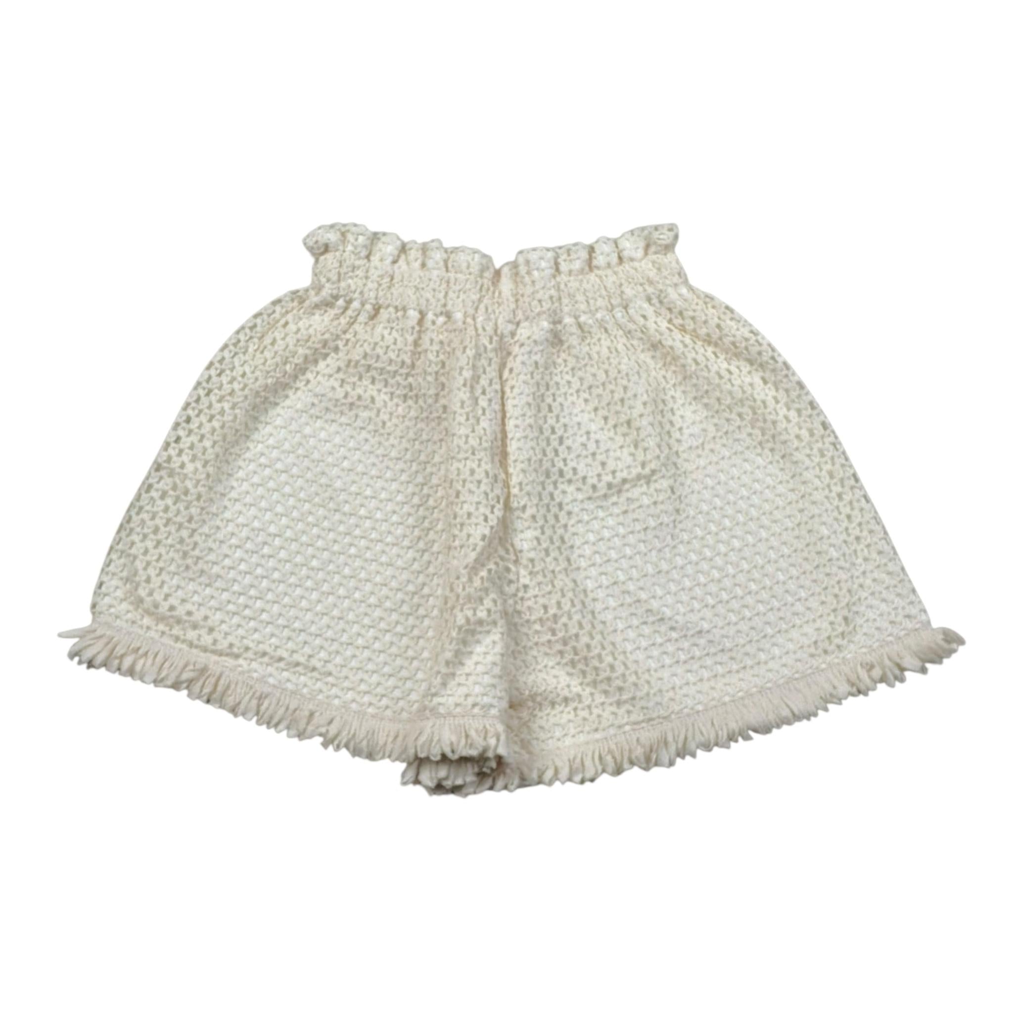 Lalalu' Short Tinmta Unita Traforato per Bambina SHL180PB BEIGE LALALU' 