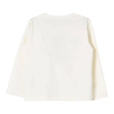 LIU JO shirt girocollo tinta unita con stampa Panna per Bambina KF4090 PANNA LIU JO 