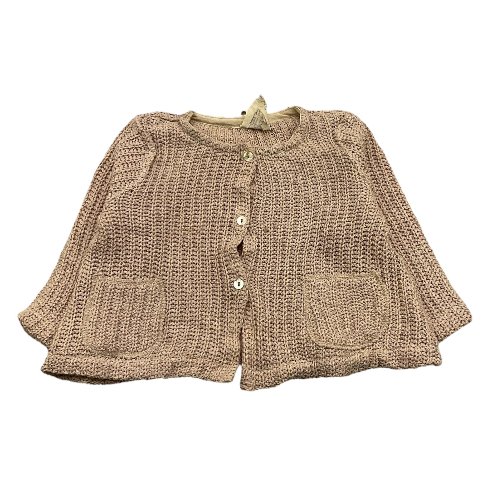 CAFFE' D'ORZO cardigan tinta unita Beige per Neonata NEIDE BEIGE CAFFE' D'ORZO 