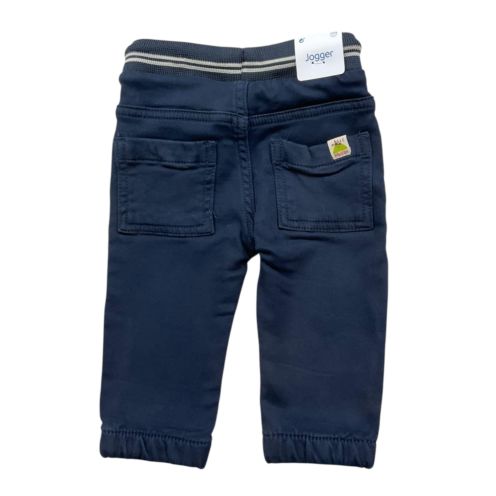 MAYORAL pantalone tinta unita con elastico in vita Blu per Neonato 2536X BLU MAYORAL 