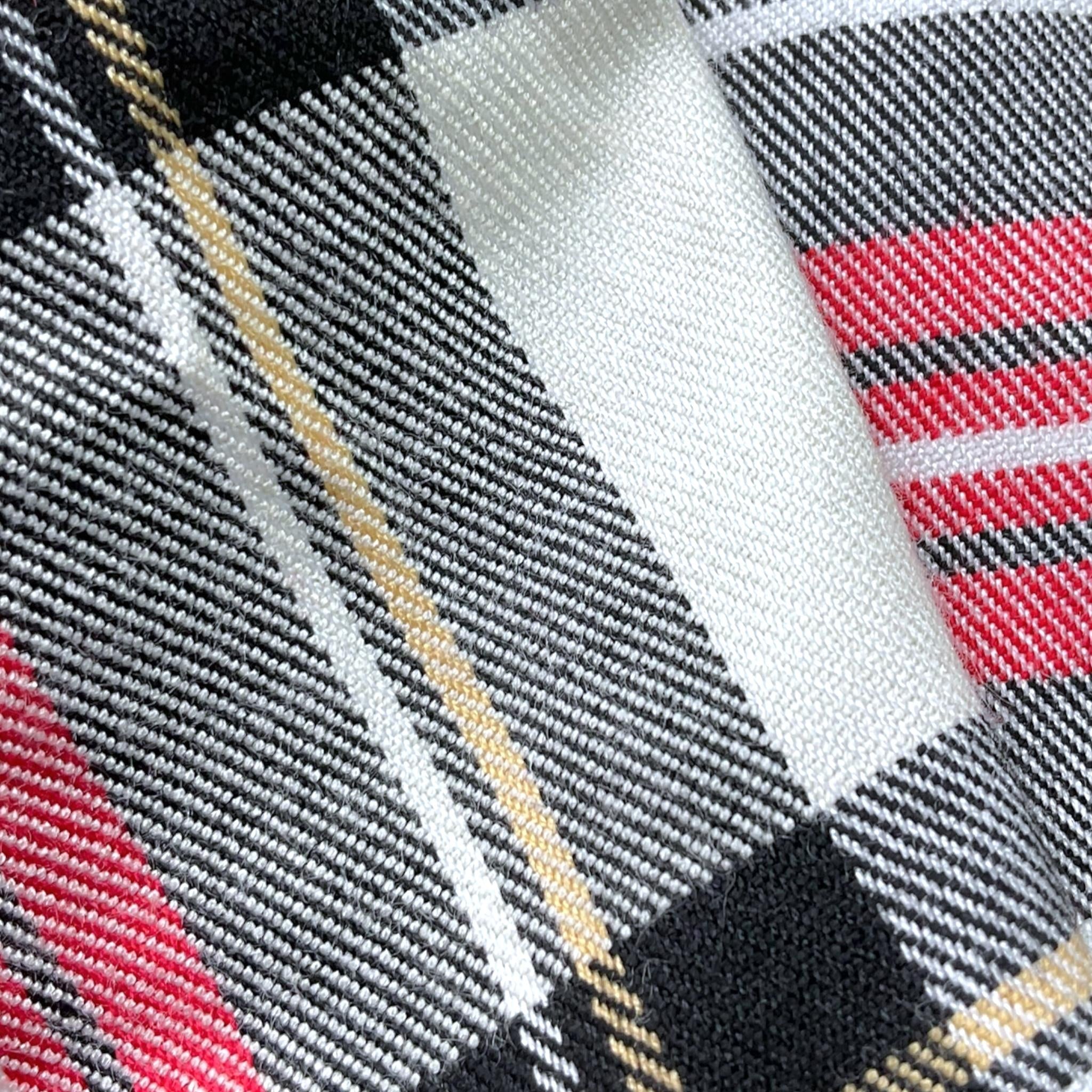 LU LU BY MISS GRANT abito con fantasia scozzese e bretelle Rosso per Bambina LL3275 ROSSO LU LU BY MISS GRANT 