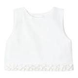 Mayoral Top Giromanica Tinta Unita per Bambina 3022 BIANCO MAYORAL 