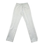 Daniele Alessandrini Pantalone Tinta Unita con Elastico In Vita per Bambino 1235P00065 BIANCO DANIELE ALESSANDRINI 