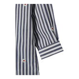 Max&Co. Abito Modello Camicia Bicolore con Fantasia A Righe per Bambina MX0119 BIANCO MAX&Co. 