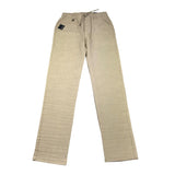 I Do Solid Color Pants With Elastic Waist Beige For Boys