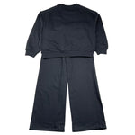 JOHN RICHMOND completo 2 pezzi felpa-pantalone tinta unita Nero per Bambina RGA25007CF NERO JOHN RICHMOND 