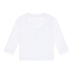 CALVIN KLEIN shirt girocollo tinta unita con stampa Bianco per Neonato IN0IN00005X BIANCO CALVIN KLEIN 