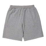 Dsquared2 Solid Color Fleece Bermuda Shorts With Elastic Waistband Grey For Boys