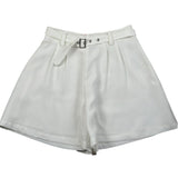 Alice Pi Short Tinta Unita con Cinturino per Bambina GA5033X BIANCO ALICE PI 