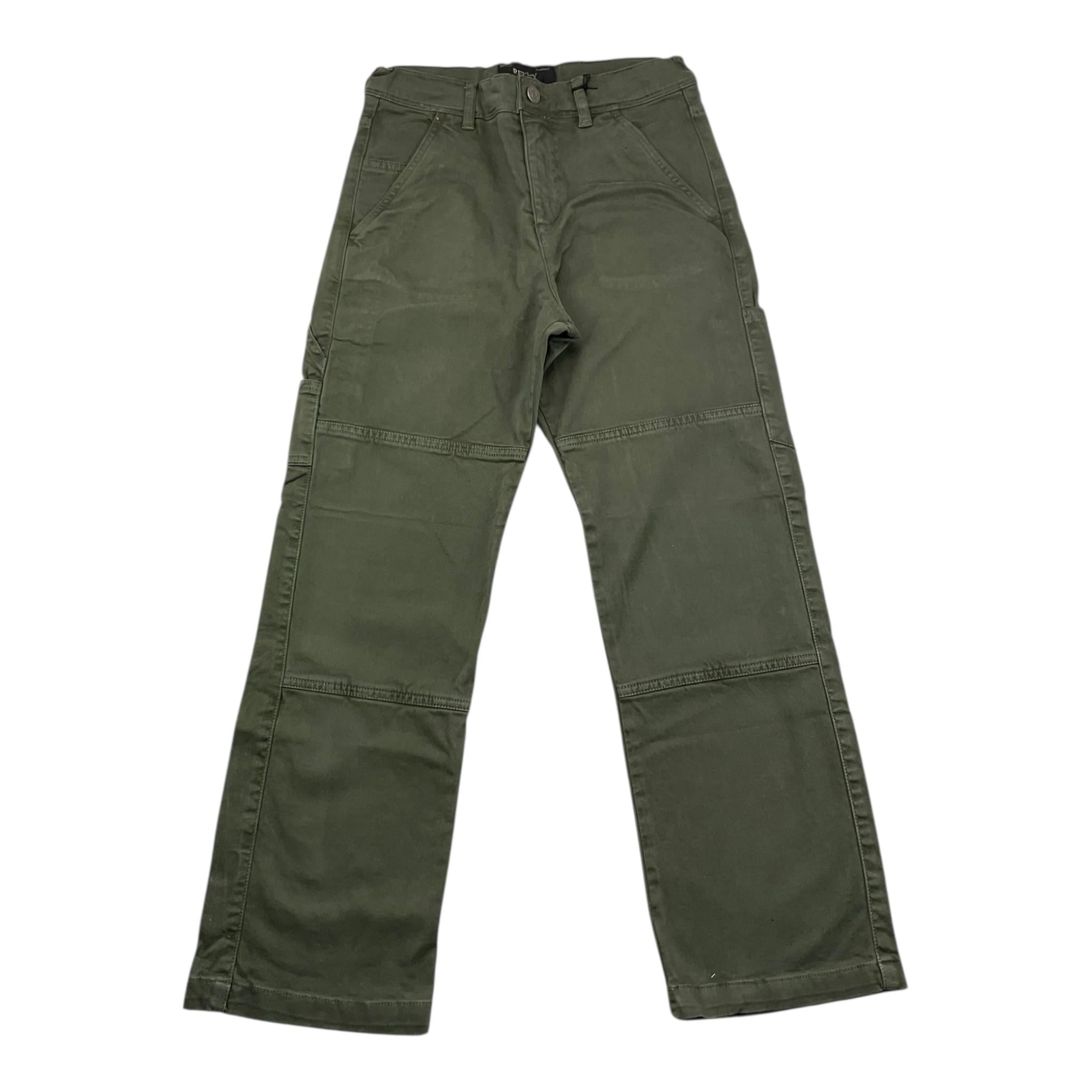 REPLAY pantalone tinta unita con girovita regolabile Verde per Bambino SB9086 VERDE REPLAY 